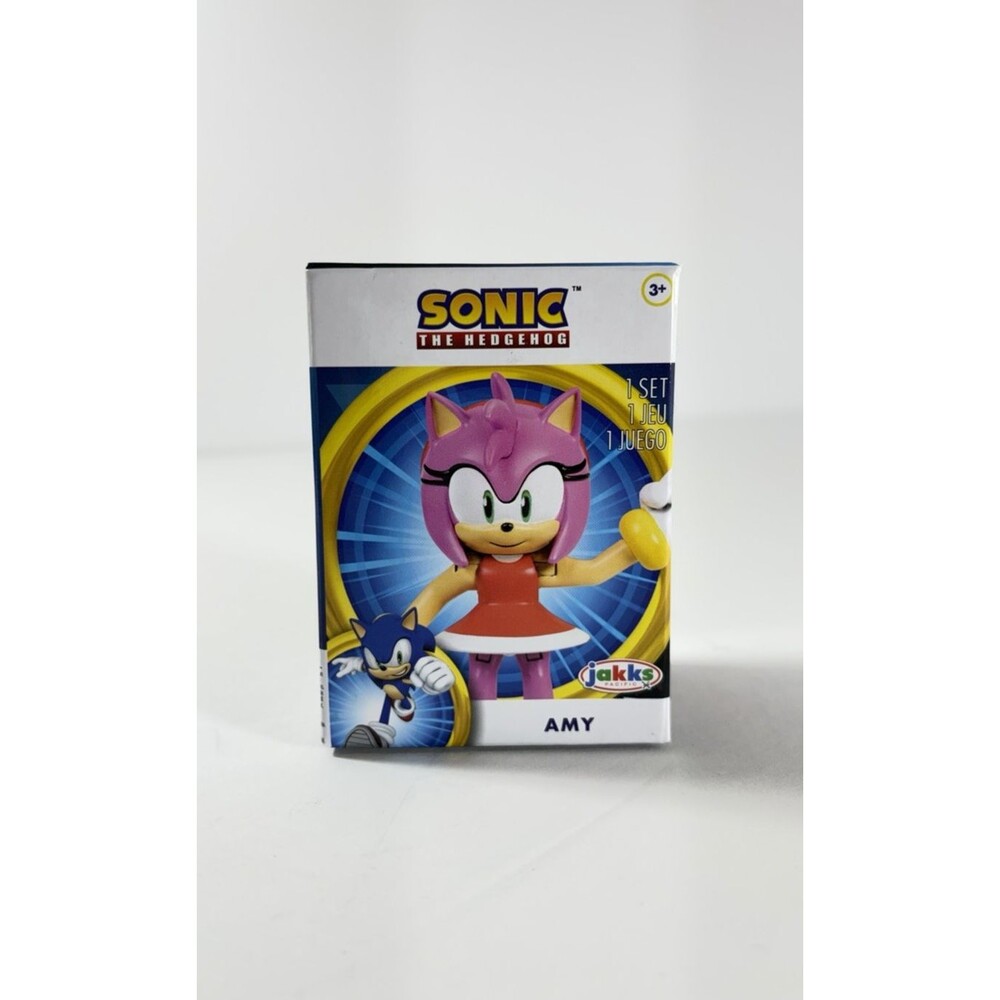 Sonic The Hedgehog Collectible Figure New In Box Jakks Pacific 3+ Amy